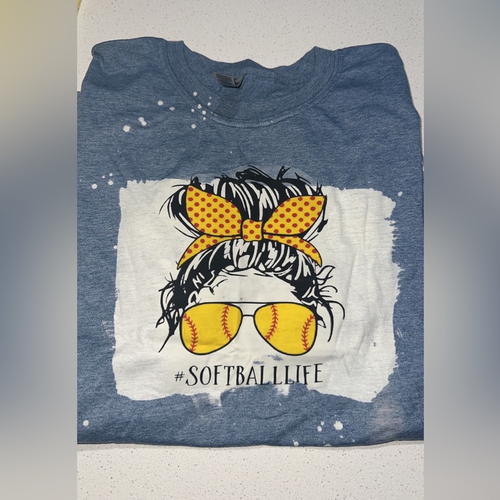 Softball mom tshirt